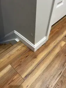 Baseboard Trim Repair in Monroe