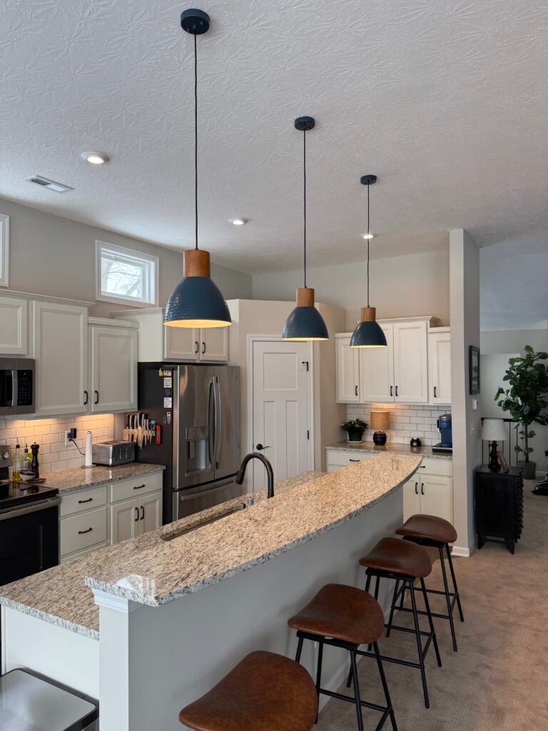 Kitchen Lighting Installation and Dimmer Switch Upgrade in Lebanon