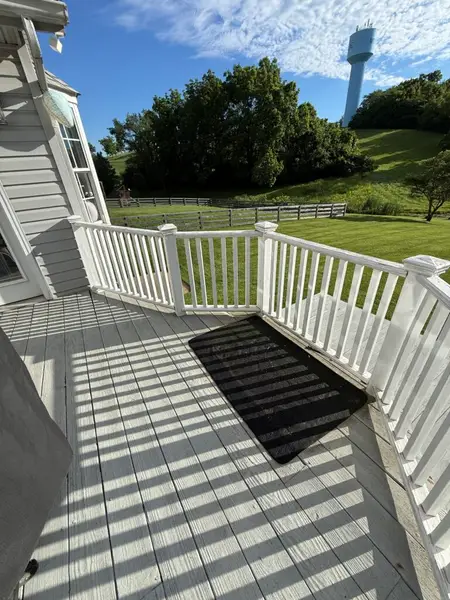 Deck Railing and Board Replacement in Monroe — composite deck rails